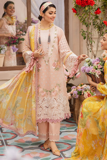 Mushq 3PC EMBROIDERED LAWN