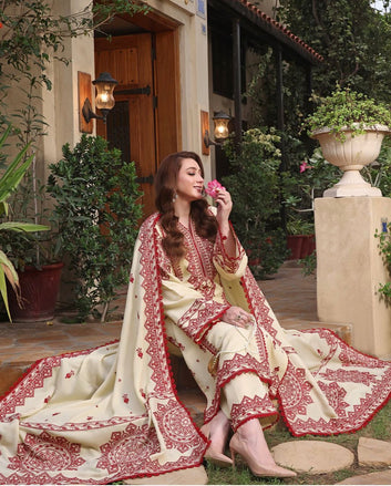 Grace 3PC EMBROIDERED LAWN