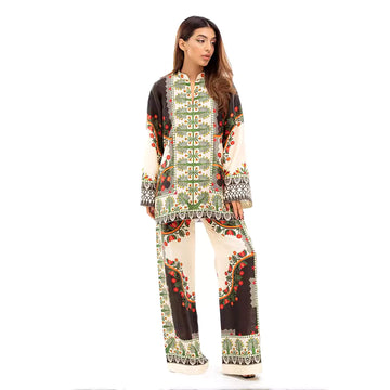 Coconut 2PC DIGITAL PRINTED SILK
