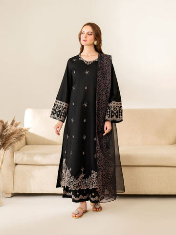 Garnet 3PC EMBROIDERED LAWN