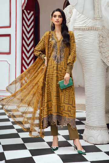 Maria B 3PC EMBROIDERED LAWN