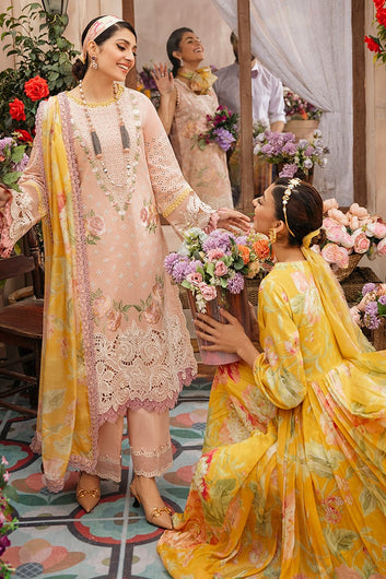 Mushq 3PC EMBROIDERED LAWN