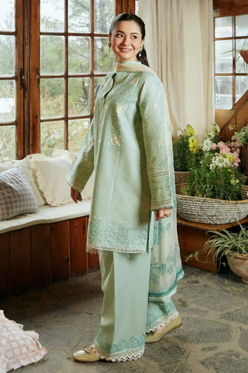 Zara Shahjahan 3PC EMBROIDERED LAWN