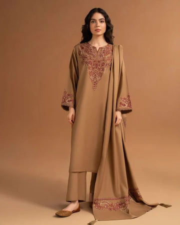 NEHA 3PC EMBROIDERED LAWN