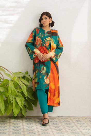 3PC DIGITAL PRINTED LAWN