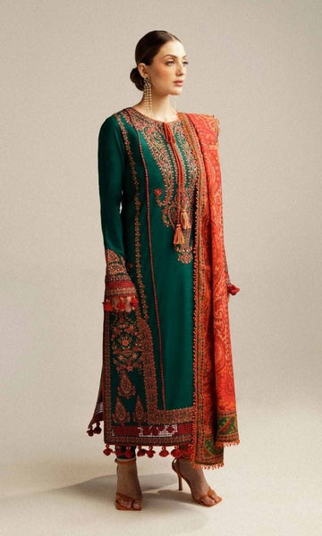 ZARA lawn 3PC EMBROIDERED LAWN
