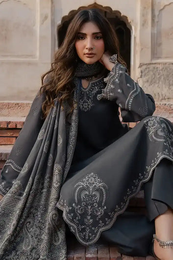 Izel 3PC EMBROIDERED LAWN
